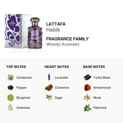 Lattafa Habik For Men Eau De Parfum 100ml Men Fragrance