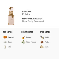 Lattafa Eclaire Eau De Parfum 100ml Unisex Fragrance