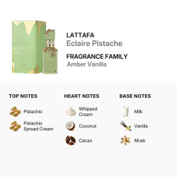 Lattafa Eclaire Pistache 100ml EDP